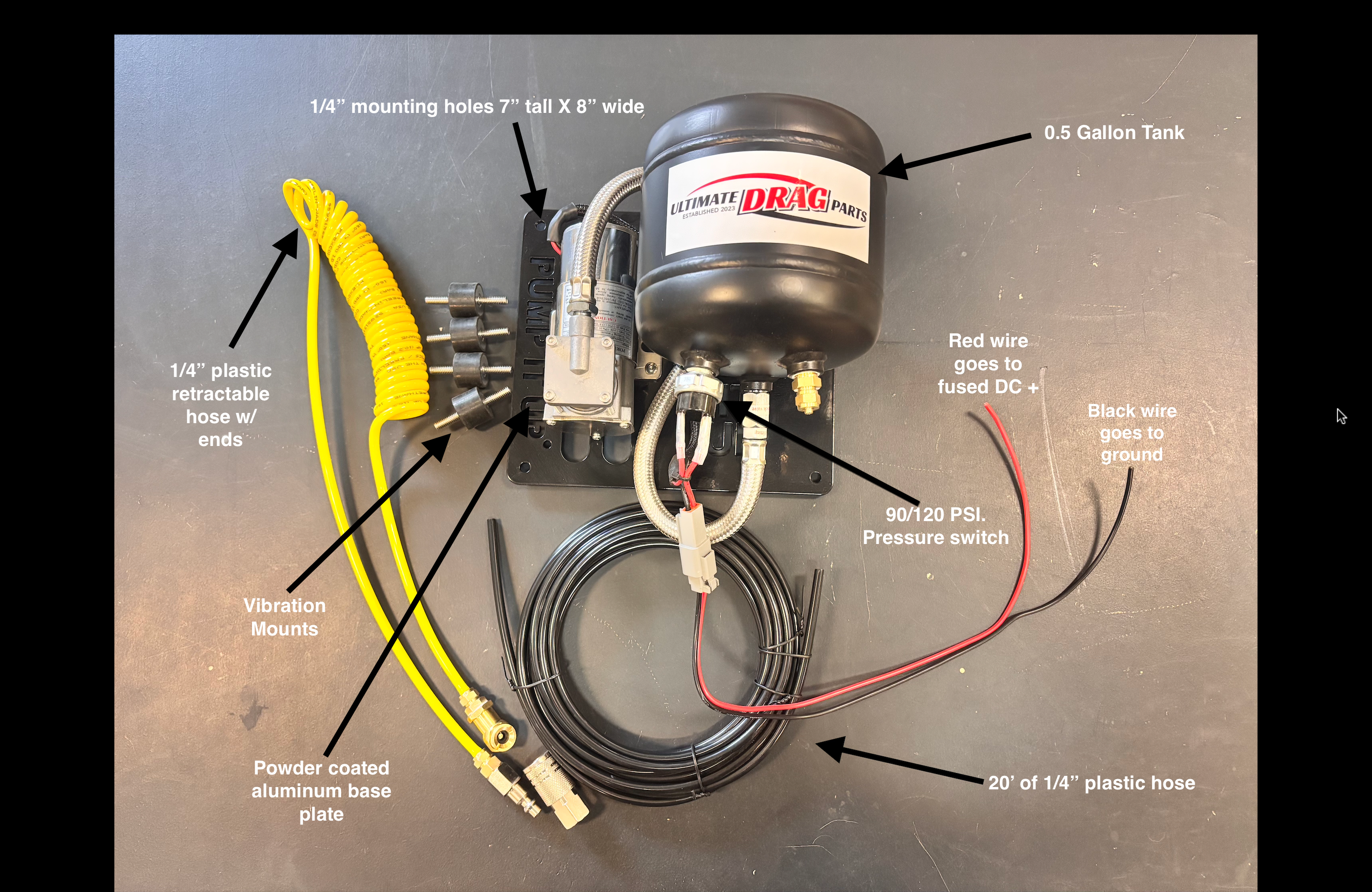 Ultimate Drag Parts Air Compressor