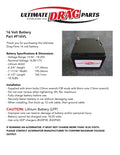 Ultimate Drag Parts Battery and Charger Combo